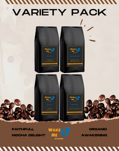 Variety Pack - Faithfull, Mocha Delight, Organic and Awakening